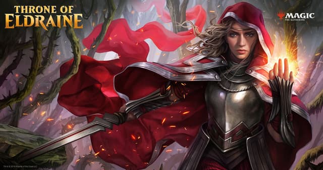 Portada juego de mesa Magic: The Gathering – Throne of Eldraine