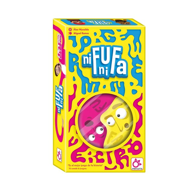 Portada juego de mesa Ni fu ni fa