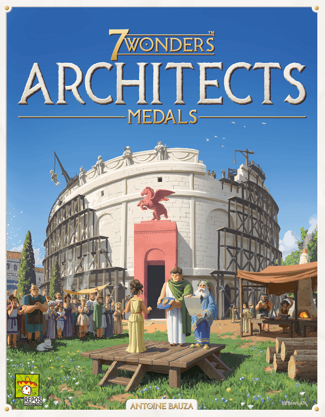 Portada juego de mesa 7 Wonders: Architects – Medals