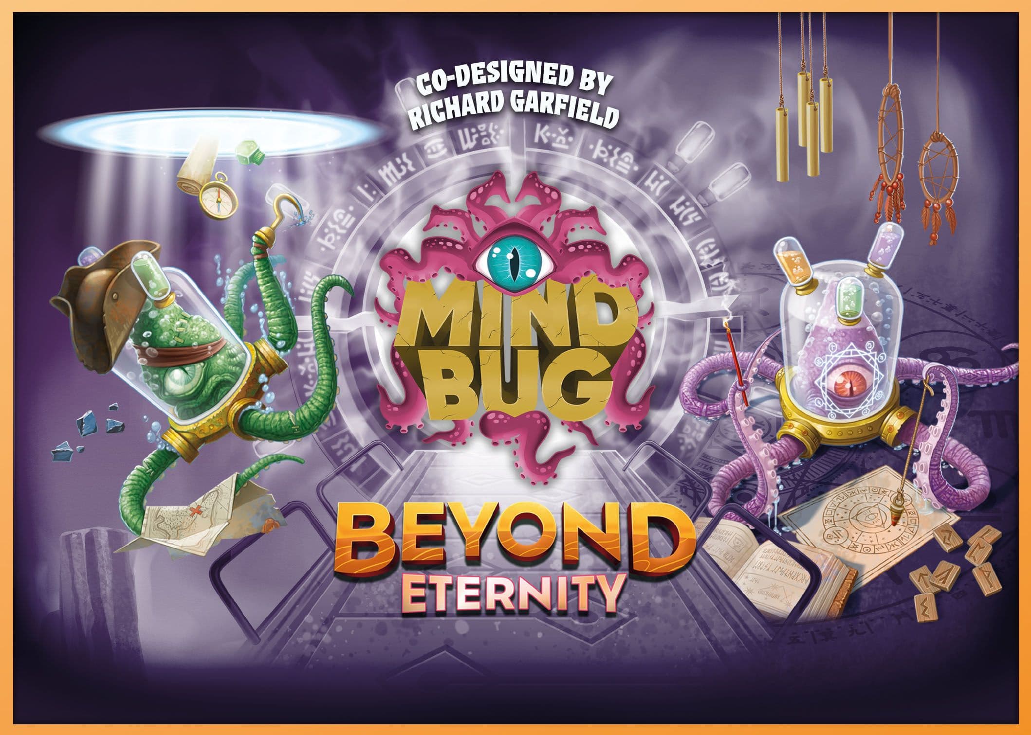 Portada juego de mesa Mindbug: Más allá – Eternidad