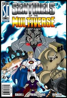 Portada juego de mesa Sentinels of the Multiverse