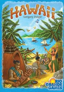 Portada juego de mesa Hawaii