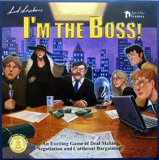Portada juego de mesa Yo soy el jefe