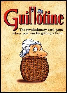 Portada juego de mesa Guillotine