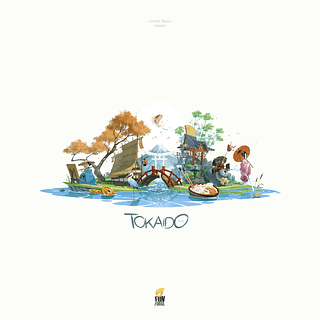 Portada juego de mesa Tokaido
