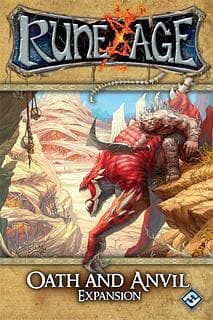 Portada juego de mesa Rune Age: Juramento y yunque