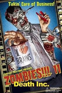 Portada juego de mesa Zombies!!! 11: Muerte S.A.