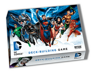 Portada juego de mesa DC Comics Deck-Building Game
