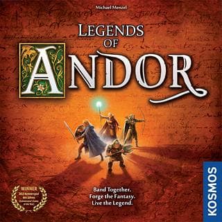 Portada juego de mesa Las Leyendas de Andor