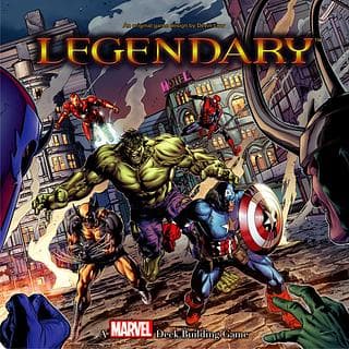 Portada juego de mesa Legendary: A Marvel Deck Building Game