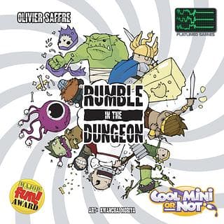 Portada juego de mesa Rumble in the Dungeon