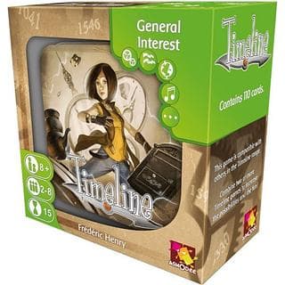 Portada juego de mesa Timeline: Multitemático