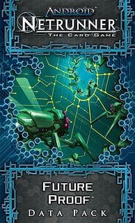 Portada juego de mesa Android: Netrunner – Prueba futura