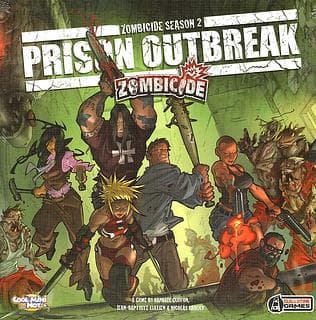 Portada juego de mesa Zombicide Season 2: Prison Outbreak