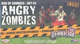 Portada juego de mesa Zombicide: Box of Zombies – Set #3: Angry Zombies