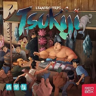 Portada juego de mesa Tsukiji