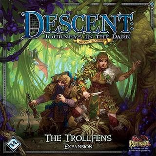 Portada juego de mesa Descent: Viaje a las Tinieblas (Segunda Edición) – La Ciénaga del Troll