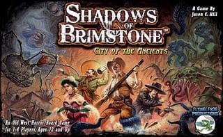 Portada juego de mesa Shadows of Brimstone: City of the Ancients