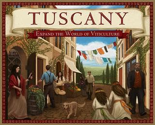 Portada juego de mesa Viticulture: Tuscany