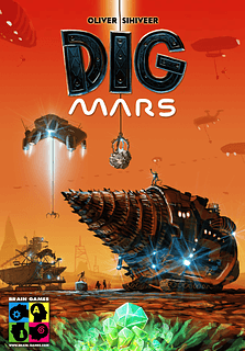 Portada juego de mesa Dig Mars