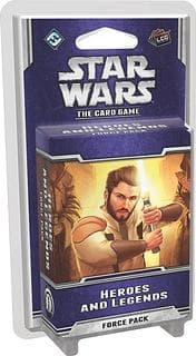 Portada juego de mesa Star Wars: El Juego de Cartas – Héroes y Leyendas