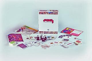 Portada juego de mesa Sexy, el juego del arte del flirteo