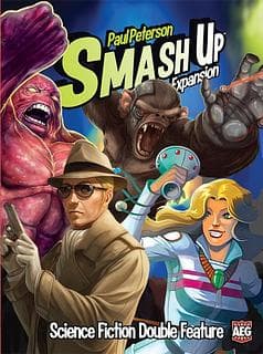 Portada juego de mesa Smash Up: Ciencia ficción por partida doble