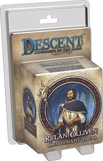 Portada juego de mesa Descent: Viaje a las Tinieblas (Segunda Edición) – Lugarteniente Rylan Olliven