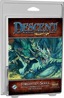 Portada juego de mesa Descent: Viaje a las Tinieblas (Segunda Edición) – Almas Olvidadas