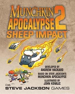 Portada juego de mesa Munchkin Apocalypse 2: Sheep Impact