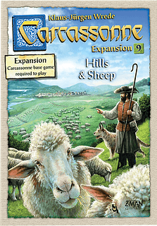 Portada juego de mesa Carcassonne: Colinas y Ovejas
