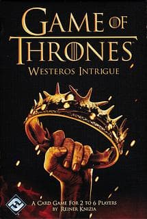 Portada juego de mesa Juegos de Tronos: Intriga en Poniente