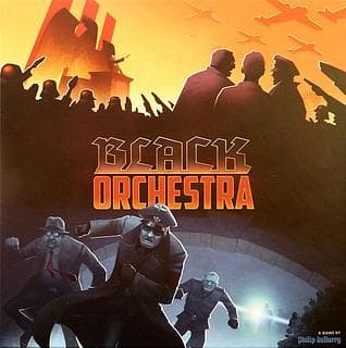 Portada juego de mesa Orquesta Negra