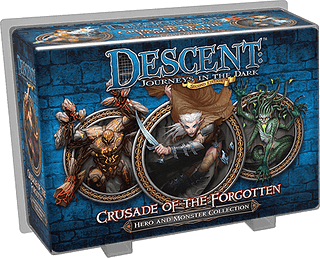 Portada juego de mesa Descent: Viaje a las Tinieblas (Segunda Edición) – La Cruzada de los Olvidados