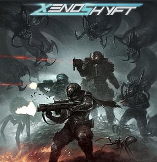 Portada juego de mesa XenoShyft: Onslaught