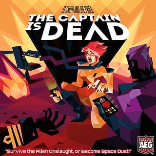 Portada juego de mesa The Captain Is Dead
