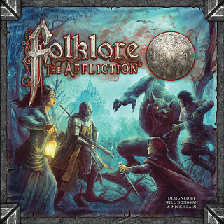 Portada juego de mesa Folklore: The Affliction