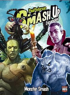 Portada juego de mesa Smash Up: Choque de Monstruos