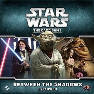 Portada juego de mesa Star Wars: El juego de cartas – Entre las sombras