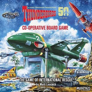 Portada juego de mesa Thunderbirds