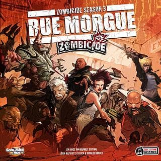 Portada juego de mesa Zombicide Season 3: Rue Morgue