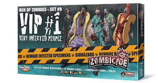Portada juego de mesa Zombicide: Box of Zombies – Set #9: VIP #1 Very Infected People