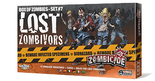 Portada juego de mesa Zombicide: Box of Zombies – Set #7: Lost Zombivors