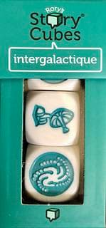 Portada juego de mesa Story Cubes: Intergalactic