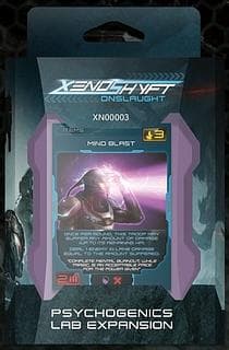 Portada juego de mesa XenoShyft: Laboratorio de Psicogenesia