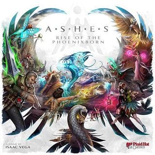Portada juego de mesa Ashes: El Auge de los Nacidos del Fénix