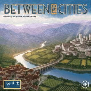 Portada juego de mesa Between Two Cities