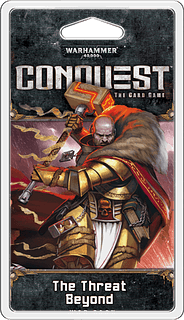 Portada juego de mesa Warhammer 40,000: Conquest – La amenaza exterior