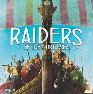 Portada juego de mesa Saqueadores del Mar del Norte