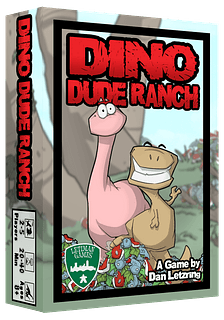 Portada juego de mesa Dino Dude Ranch